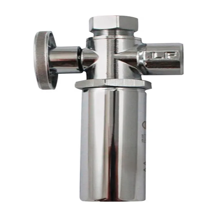 Keeney 1/2 in. FIP in. X 3/8 in. Compression Brass Outlet Valve