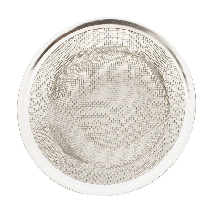 Plumb Pak 3-1/2 in. D Natural Gray Stainless Steel Mesh Strainer