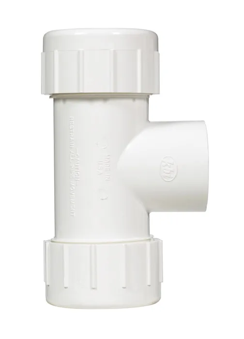 Homewerks Schedule 40 1-1/2 in. Compression X 1-1/2 in. D Compression PVC Tee 1 pk