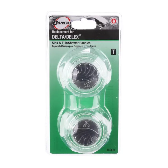 Danco For Delta Delex Clear Bathroom, Tub and Shower Faucet Handles