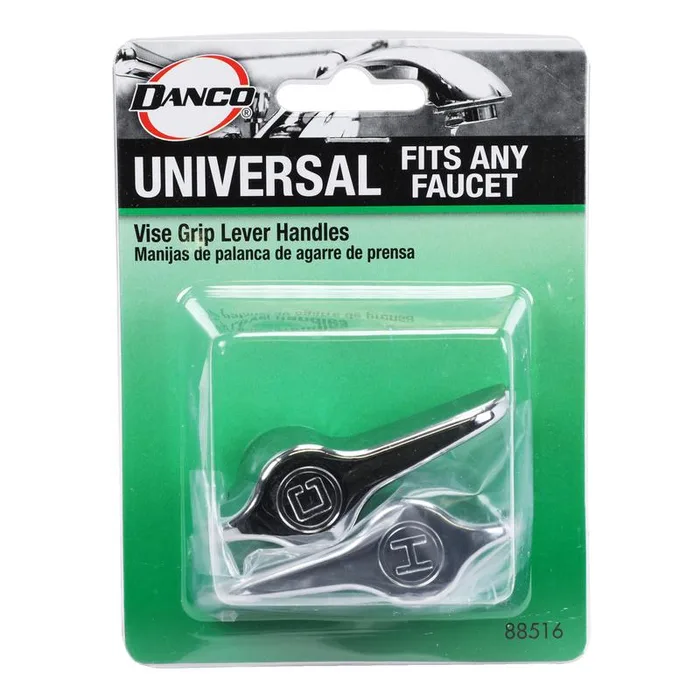 Danco For Universal Vise Grip Chrome Sink and Tub and Shower Faucet Handles