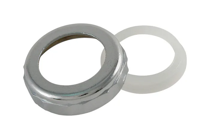 Plumb Pak Slip Joint Nut and Washer For Universal 1-1/2 x 1-1/4 in. Silver Diecast 1 pc