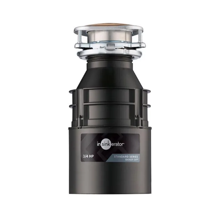 InSinkErator Badger 5XP CORD 3/4 HP Continuous Feed Garbage Disposal with Power Cord
