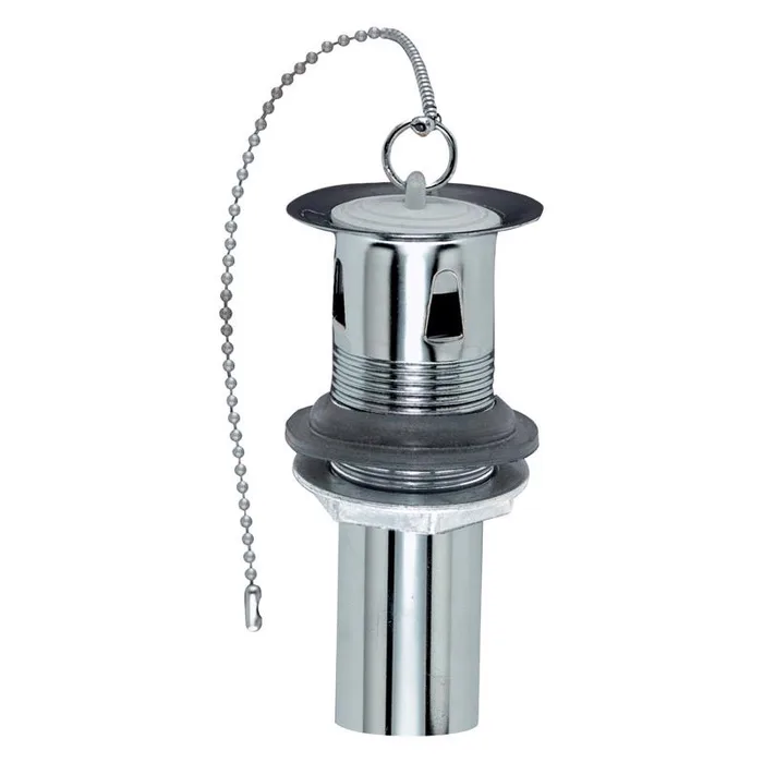 Plumb Pak 1-1/4 in. D Chrome Plated Brass Pull Out Plug