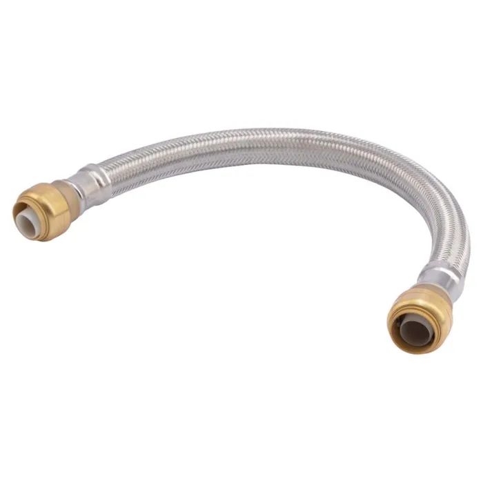 SharkBite 3/4 in. PTC X 3/4 in. D PTC 18 in. Stainless Steel Supply Line