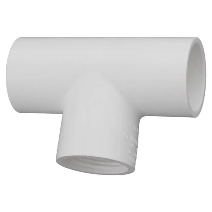 Charlotte Pipe Schedule 40 1 in. Slip X 1 in. D Slip PVC Tee 1 pk