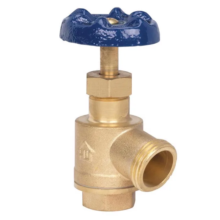 Homewerks 1/2 in. FIP in. X 3/4 in. Garden Hose Thread Brass Garden Valve
