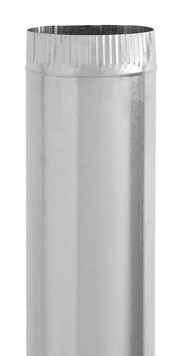 Imperial 7 in. D X 24 in. L Galvanized Steel Furnace Pipe (Pack of 10)