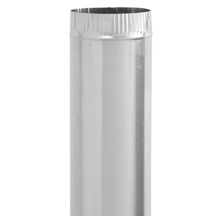 Imperial 8 in. D X 24 in. L Galvanized Steel Furnace Pipe (Pack of 10)