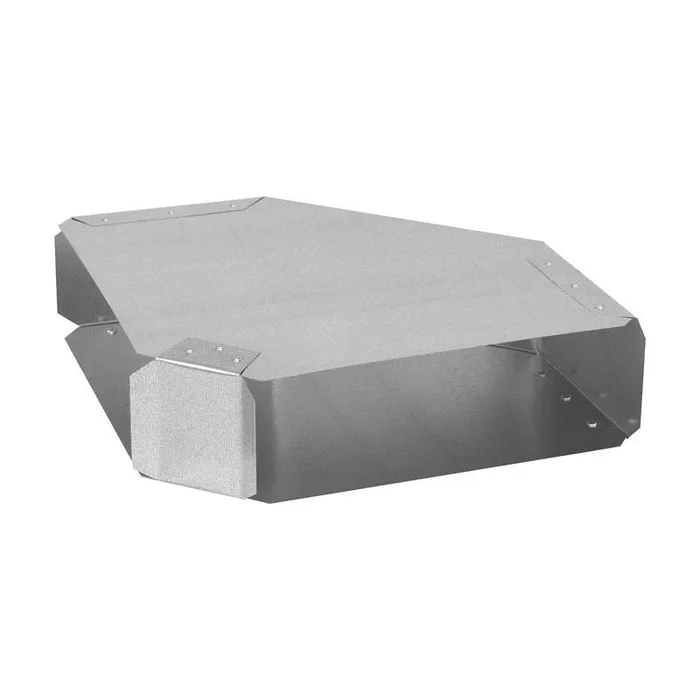 Imperial 3-1/4 in. D X 3-1/4 in. D 90 deg Galvanized Steel Wall Stack Elbow (Pack of 6)
