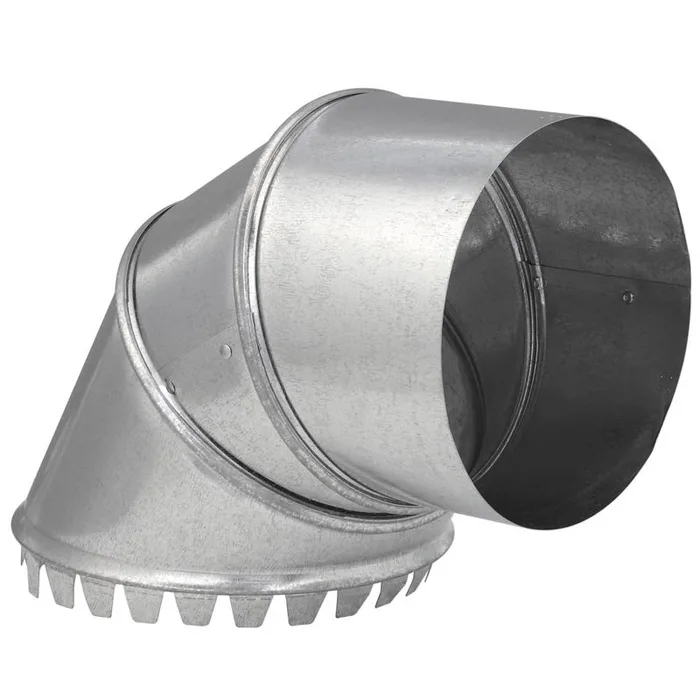 Imperial 6 in. D Galvanized Steel Stove Pipe Top Take-Off (Pack of 6)