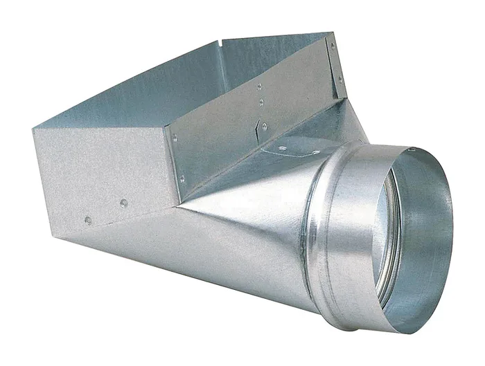 Imperial 12 in. H X 6 in. W Silver Galvanized Steel Register Boot (Pack of 6)