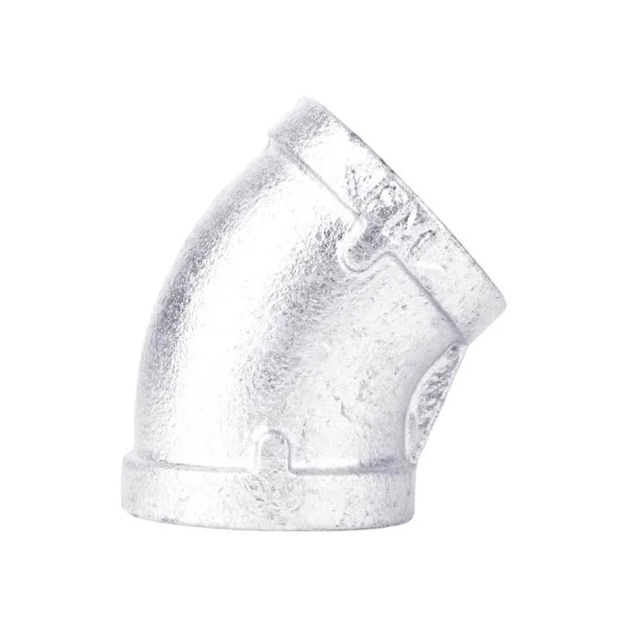 STZ Industries 3/4 in. FIP each X 3/4 in. D FIP Galvanized Malleable Iron 45 Degree Elbow (Pack of 5)