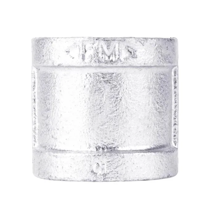 STZ Industries 3/8 in. FIP each X 3/8 in. D FIP Galvanized Malleable Iron Coupling (Pack of 5)