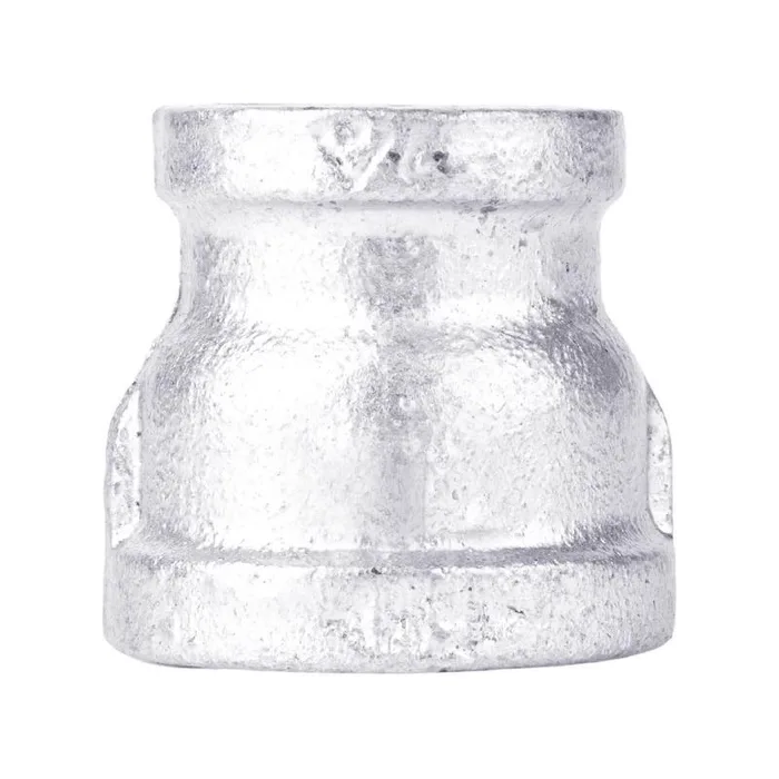 STZ Industries 3/8 in. FIP each X 1/4 in. D FIP Galvanized Malleable Iron Reducing Coupling (Pack of 5)