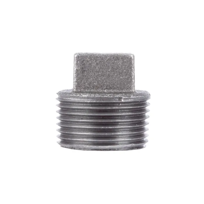 STZ Industries 1/2 in. MIP each Black Malleable Iron Plug (Pack of 5)