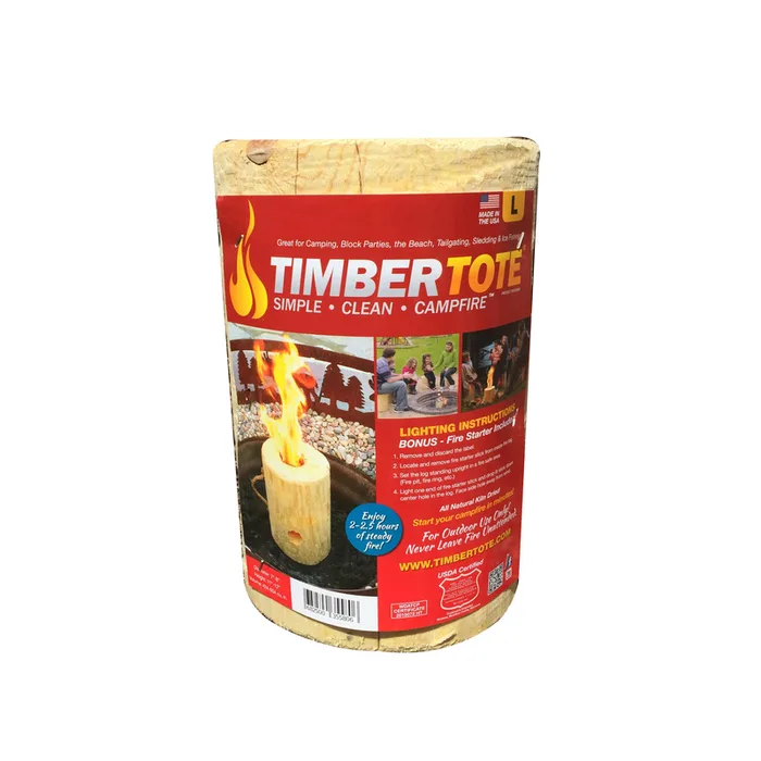TimberTote Kiln Wood Firewood 2-2.5 hr 1 pk