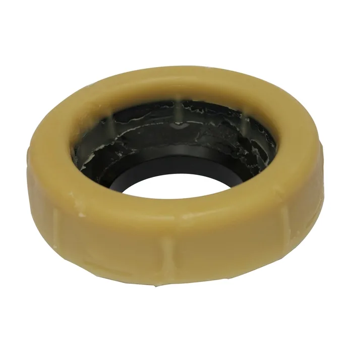 Keeney Jumbo Wax Gasket with Sleeve Yellow Rubber