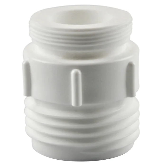 GT Water Products Drain King Female Thread 5/8 in. x 5/8 in. White Outlet Adapter