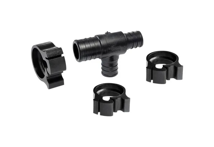 Flair-It PEXLock 1 in. PEX X 3/4 in. D PEX Plastic Reducing Tee