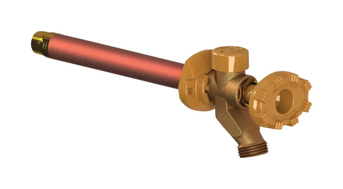 Woodford Model 19 1/2 in. MIP in. Sweat Anti-Siphon Brass Freezeless Wall Faucet