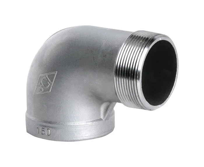 Smith-Cooper 1-1/4 in. FPT X 1-1/4 in. D FPT Stainless Steel 90 Degree Street Elbow