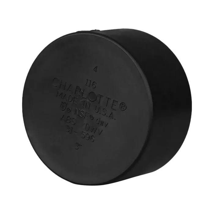 Charlotte Pipe 3 in. ABS Cap