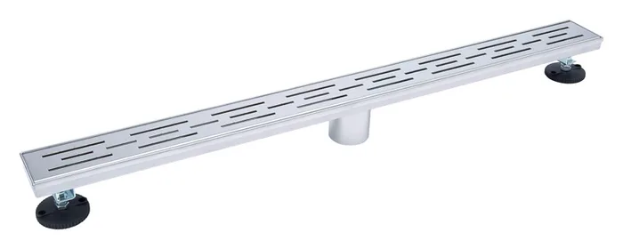 BK Products 2 in. D Polished Chrome Stainless Steel Linear Shower Drain