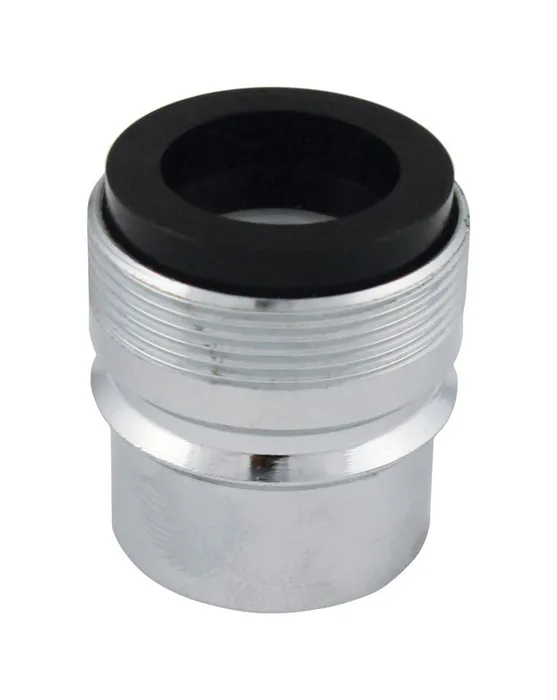 Plumb Pak Dual Thread 15/16 in.-27M x 55/64 in.-27F Chrome Plated Dishwasher Adapter