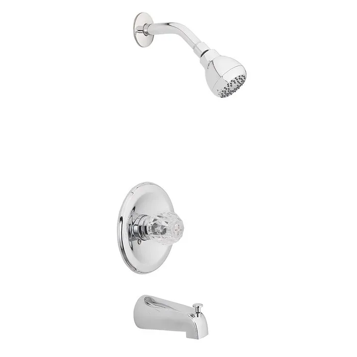 Oakbrook Collection 1-Handle Chrome Tub and Shower Faucet