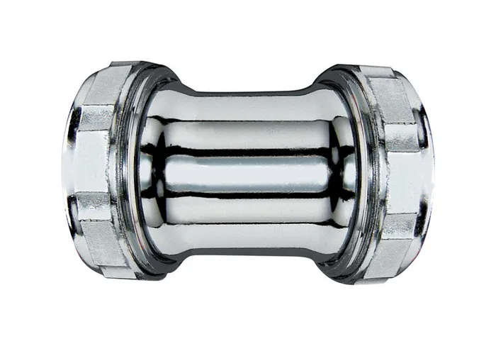 Plumb Pak 1-1/4 in. D Brass Straight Extension Coupling