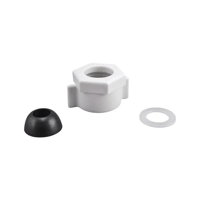 Plumb Pak Ballcock Coupling Nut White Plastic