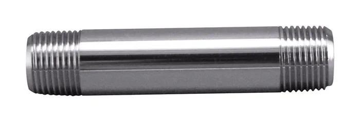 Plumb Pak 3/8 in. IPS in. X 3/8 in. D IPS Polished Chrome Brass Pipe Nipple 3 in. L