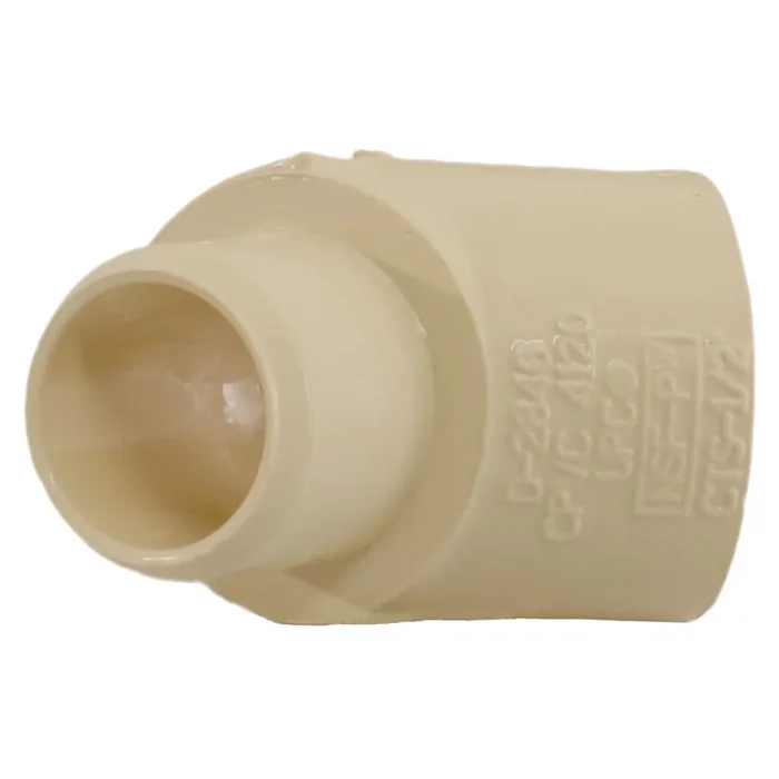 Charlotte Pipe FlowGuard 1/2 in. Slip X 1/2 in. D Spigot CPVC Street Elbow