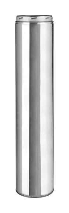 Selkirk Sure-Temp 8 in. D X 24 in. L Stainless Steel Chimney Pipe