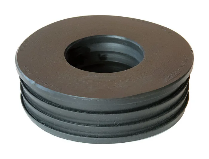 Fernco Schedule 40 4 in. Compression X 2 in. D Compression PVC Donut Fitting 1 pk
