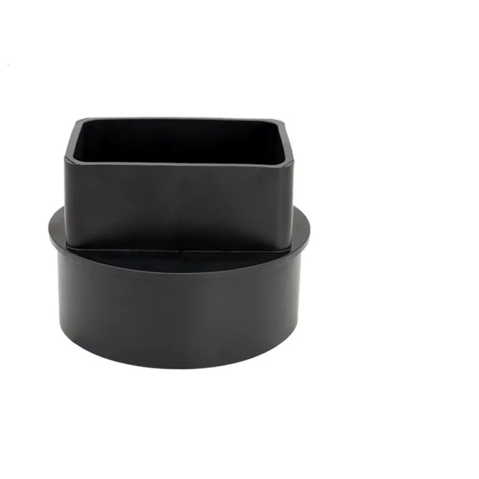 Fernco PlumbQwik Schedule 40 4 in. Hub each X 3 in. D Hub PVC Downspout Adapter 1 pk