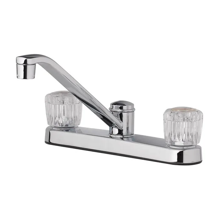Oakbrook Collection Essentials Two Handle Chrome Kitchen Faucet