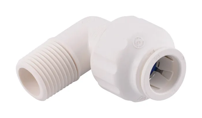 SharkBite Quick Connect Push to Connect 1/2 in. CTS X 1/2 in. D NPT Male Elbow