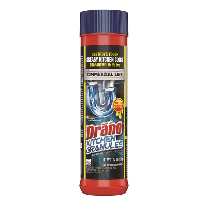Drano Kitchen Crystals Clog Remover 17.6 oz (Pack of 6)
