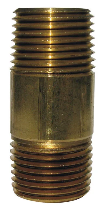 Anderson Metals 3/4 in. MPT in. Red Brass Nipple 1-1/2 in. L