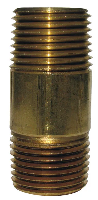 Anderson Metals 3/4 in. MPT in. X 3/4 in. D MPT Red Brass Nipple 2 in. L