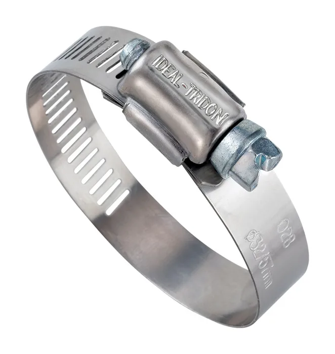 Ideal Tridon 1 in to 3 in. SAE 40 Hose Clamp Stainless Steel Band (Pack of 10)