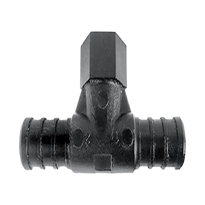 Flair-It Ecopoly 1/2 in. PEX Barb X 1/2 in. D PEX Plastic Tee