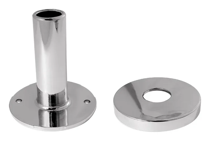 Keeney Chrome Plated Flange and Tube 1/2 in.