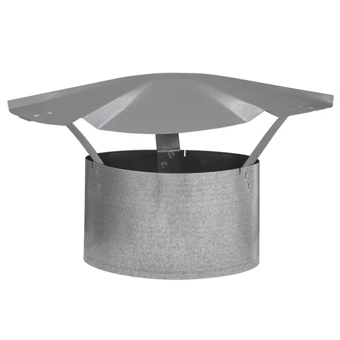 Imperial 7 in. D Galvanized Steel Rain Cap (Pack of 9)