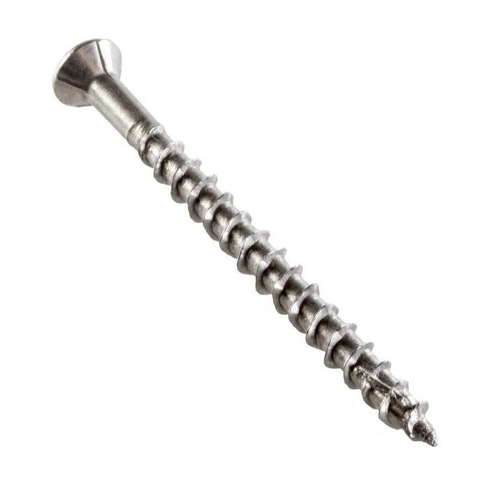 Simpson Strong-Tie No. 10 Sizes X 2-1/2 in. L Lobe Flat Head Deck Screws 1 lb 82 pk
