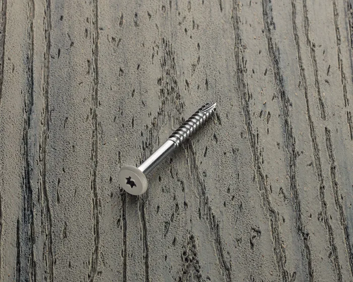 Starborn Deckfast No. 9 X 1-7/8 in. L Gray Star Pan Head Fascia Screws 100 pk