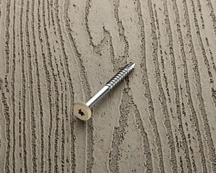 Starborn Deckfast No. 9 X 1-7/8 in. L Warm Gray Star Pan Head Fascia Screws 100 pk