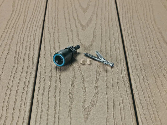Starborn Pro Plug No. 10 X 2-1/2 in. L Brownstone Star Trim Head Deck Screws and Plugs Kit 1 pk